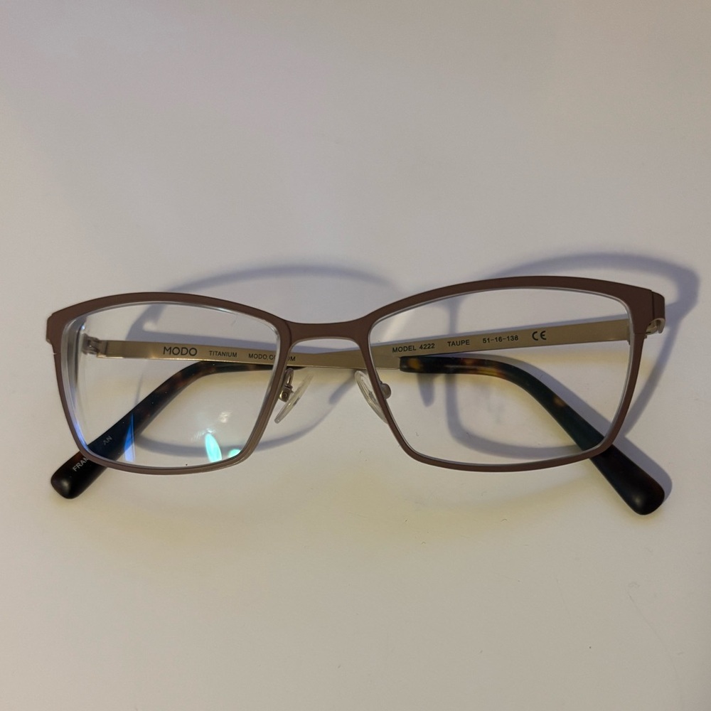 Modo Women's taupe Glasses with prescription